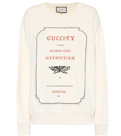 Gucci Guccify Cotton Sweatshirt