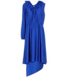 Vetements Asymmetric Satin Dress