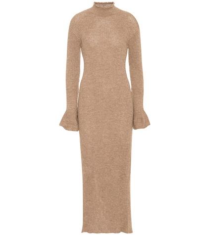 Acne Studios Rita Alpaca And Wool Dress