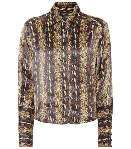 Alexachung Snake Satin Blouse