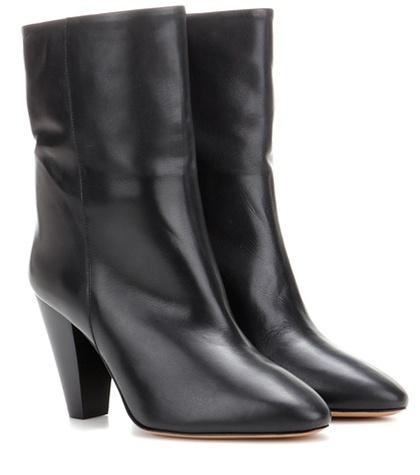 Isabel Marant, Toile Étoile Darilay Leather Ankle Boots