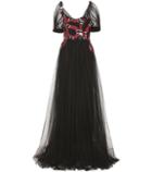 Gucci Embellished Tulle Gown