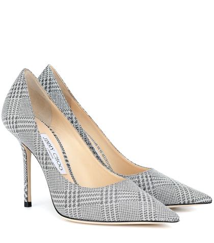 Jimmy Choo Love 100 Plaid Pumps