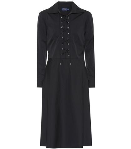 Polo Ralph Lauren Cotton Lace-up Dress