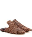 Sanayi 313 Mandorle Raffia Mules