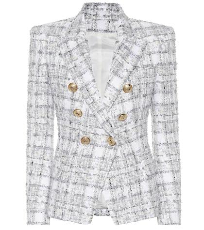 Balmain Exclusive To Mytheresa – Double-breasted Tweed Blazer