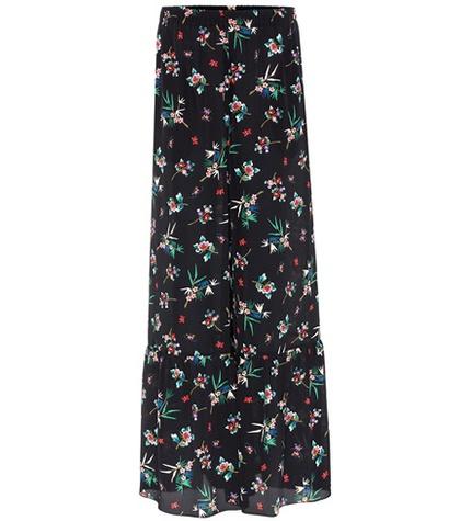 Redvalentino Silk Wide-leg Trousers