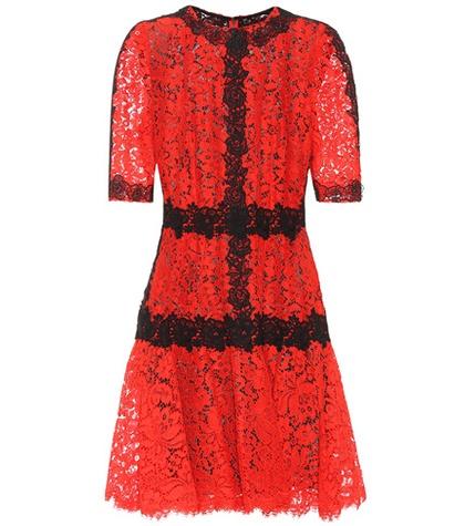 Dolce & Gabbana Panelled Lace Dress