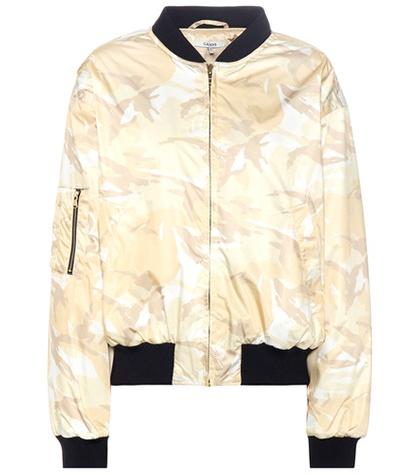Ganni Greenwood Printed Bomber Jacket