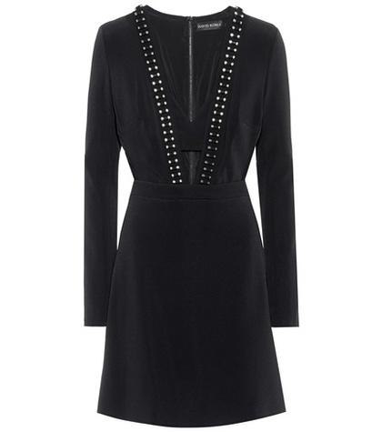 David Koma Studded Crêpe Dress
