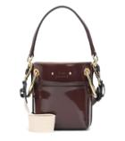 Mugler Mini Roy Patent Leather Bucket Bag