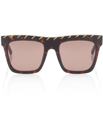 Tod's Falabella Chain Square Sunglasses