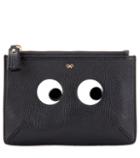 Salvatore Ferragamo Eyes Small Loose Pocket Leather Pouch