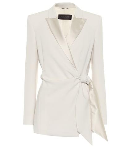 Gianvito Rossi Lambro Crêpe Blazer