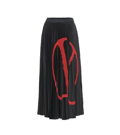 Karla Colletto Go Logo Jersey Midi Skirt