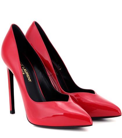 Saint Laurent Paris Patent Leather Pumps