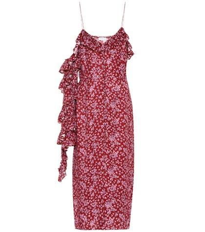 Magda Butrym Pozallo Silk Midi Dress