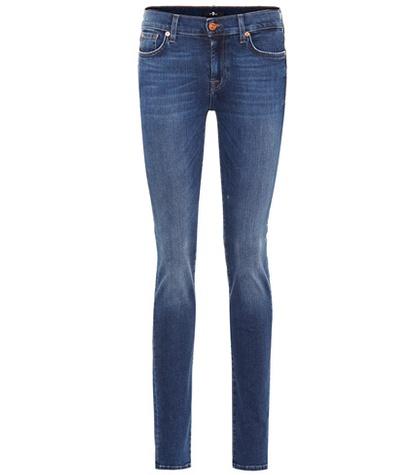 7 For All Mankind Roxanne Slim Illusion Jeans