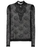 Philosophy Di Lorenzo Serafini Lace And Macramé Blouse