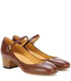 Tory Burch Victoria Leather Mary Jane Pumps