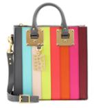 Sophie Hulme Albion Square Rainbow Leather Shoulder Bag