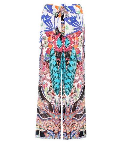 Etro Printed High-rise Trousers