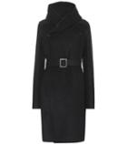 Roberto Cavalli Belted Wool-blend Coat