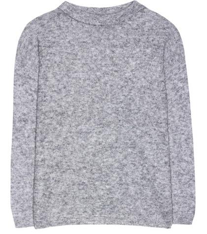 Maison Margiela Dramatic Mohair And Wool-blend Sweater