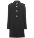 Miu Miu Embellished Crêpe Coat