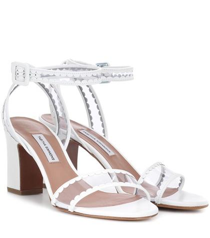 Tabitha Simmons Leticia Frill Leather Sandals
