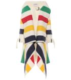 Monse Striped Wool Coat
