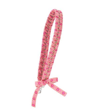 Ganni Lace-up Leather Bag Strap