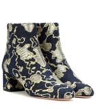 Aquazzura Exclusive To Mytheresa.com – Brooklyn 50 Brocade Ankle Boots