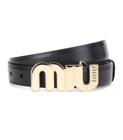 Jil Sander Embellished Leather Belt