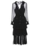 Prada Winsom Crinkle-georgette Dress