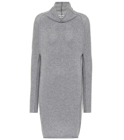 Jil Sander Turtleneck Cashmere Dress