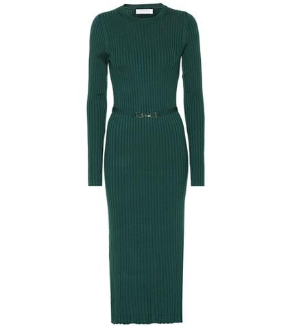 Gabriela Hearst Luisa Wool Midi Dress