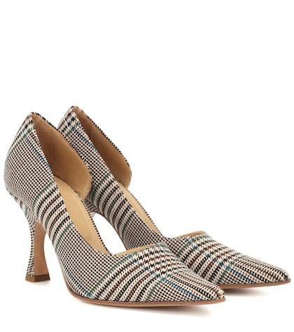 Mm6 Maison Margiela Checked Pumps