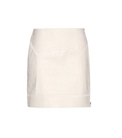 Tom Ford Embossed Leather Miniskirt