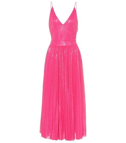 Msgm Sequined Dress