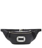 Roger Vivier Belty Viv' Leather Belt Bag