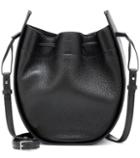 The Row Drawstring Leather Shoulder Bag