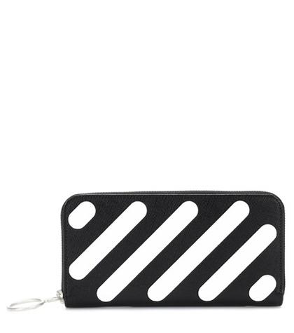 Off-white Diag Medium Leather Wallet