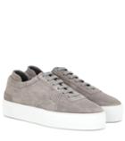 Dolce & Gabbana Kids Suede Platform Sneakers