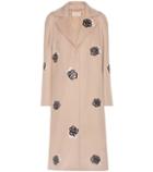 Christopher Kane Embellished Virgin Wool Coat
