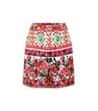 Dolce & Gabbana Printed Silk-twill Shorts