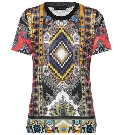 Etro Paisley Printed T-shirt