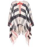 Burberry Cashmere And Merino Wool Cape