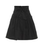 Miu Miu Cotton-blend Tie-waist Skirt