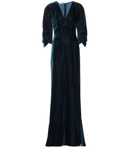 Stella Mccartney Velvet Maxi Dress